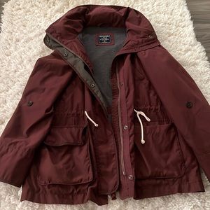 Abercrombie &fitch nylon anorak size XS
